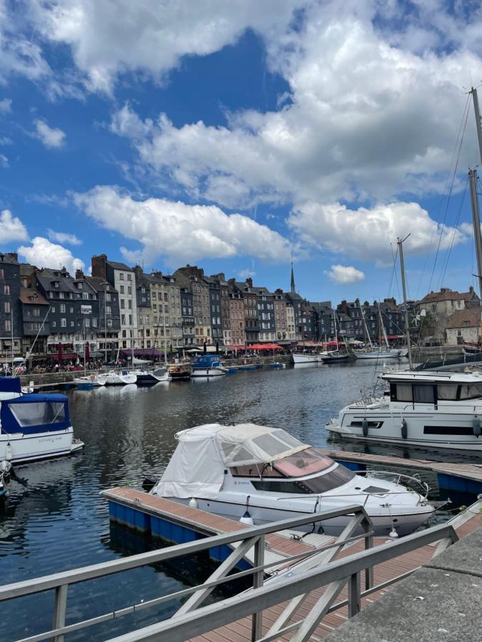 Le Voilier. Honfleur T2 Dans Residence Avec Piscine Équemauville Exterior foto